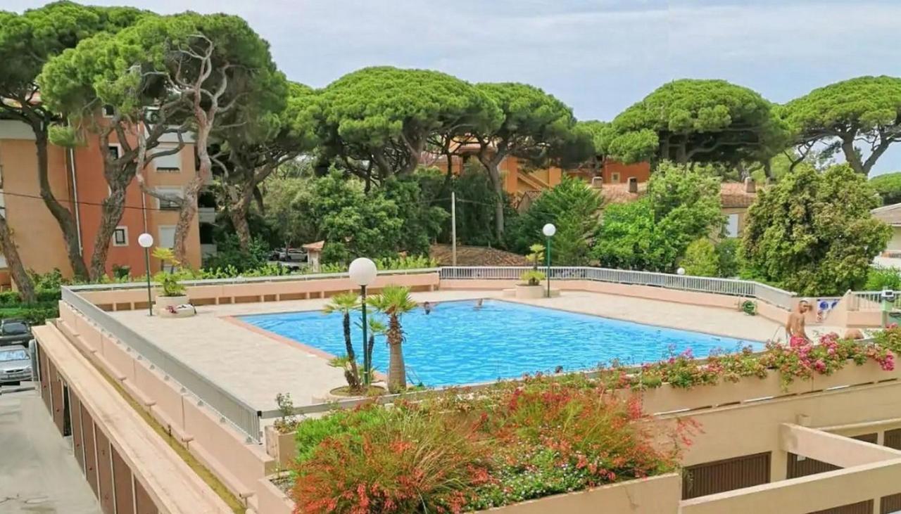 Studio Proche Port Et Plages, Piscine Hyeres Bagian luar foto